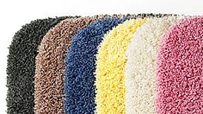 Badematten - Badteppiche, Badematten Stapel uni in verschiedenen Farben 